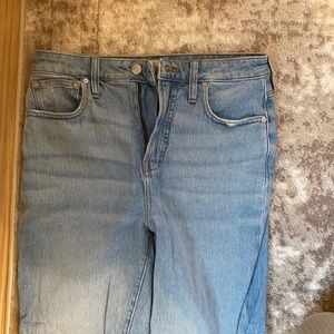 Madewell straight leg jeans 28T curvy (runs big)